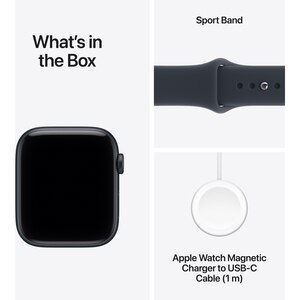 Apple Watch SE 3, GPS + Cellular, 44mm, Midnight Aluminium Case, Navy Blue Sport Band - S/M Apple Watch SE 3, GPS + Cellular, 44mm, Midnight Aluminium Case, Navy Blue Sport Band - S/M