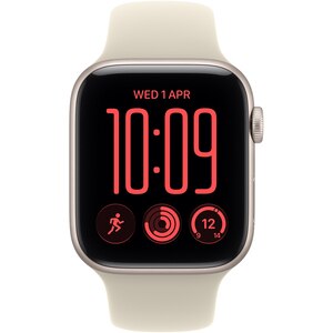 Apple Watch SE 3, GPS + Cellular, 44mm, Starlight Aluminium Case, Sand Sport Band - M/L Apple Watch SE 3, GPS + Cellular, 44mm, Starlight Aluminium Case, Sand Sport Band - M/L