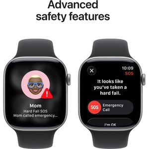 Apple Watch 11, GPS, 46 mm, Space Grey Aluminium Case, Black Sport Band - M/L Apple Watch 11, GPS, 46 mm, Space Grey Aluminium Case, Black Sport Band - M/L