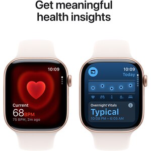 Apple Watch 11, GPS + Cellular, 46 mm, Rose Gold Aluminium Case, Light Blush Sport Band - M/L Apple Watch 11, GPS + Cellular, 46 mm, Rose Gold Aluminium Case, Light Blush Sport Band - M/L