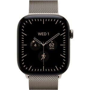 Apple Watch Series 12, GPS + Cellular, 46mm, Natural Titanium Case, Natural Milanese Loop - S/M Apple Watch Series 12, GPS + Cellular, 46mm, Natural Titanium Case, Natural Milanese Loop - S/M