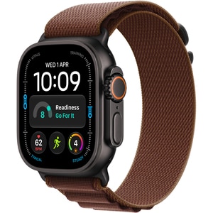 Apple Watch Ultra 4, GPS + Cellular, 49mm, Black Titanium Case, Burgundy Alpine Loop - S Apple Watch Ultra 4, GPS + Cellular, 49mm, Black Titanium Case, Burgundy Alpine Loop - S