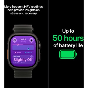 Apple Watch Ultra 4, GPS + Cellular, 49mm, Black Titanium Case, Burgundy Alpine Loop - S Apple Watch Ultra 4, GPS + Cellular, 49mm, Black Titanium Case, Burgundy Alpine Loop - S