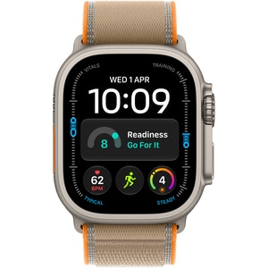 Apple Watch Ultra 4, GPS + Cellular, 49mm, Natural Titanium Case, Sand Trail Loop - M/L Apple Watch Ultra 4, GPS + Cellular, 49mm, Natural Titanium Case, Sand Trail Loop - M/L