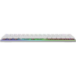 Tastatura Gaming Wireless mecanica AQIRYS Agena, Bluetooth, USB, Layout US, alb Tastatura Gaming Wireless mecanica AQIRYS Agena, Bluetooth, USB, Layout US, alb