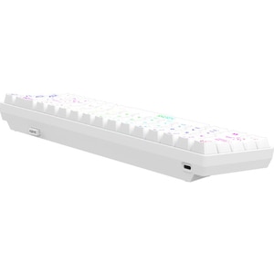 Tastatura Gaming Wireless mecanica AQIRYS Mira 2.0, Bluetooth, USB, Layout US, alb Tastatura Gaming Wireless mecanica AQIRYS Mira 2.0, Bluetooth, USB, Layout US, alb