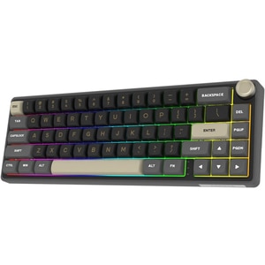 Tastatura Gaming Wireless mecanica AQIRYS Talitha, Bluetooth, USB, Layout US, negru Tastatura Gaming Wireless mecanica AQIRYS Talitha, Bluetooth, USB, Layout US, negru