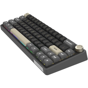 Tastatura Gaming Wireless mecanica AQIRYS Talitha, Bluetooth, USB, Layout US, negru Tastatura Gaming Wireless mecanica AQIRYS Talitha, Bluetooth, USB, Layout US, negru