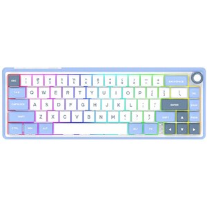 Tastatura Gaming Wireless mecanica AQIRYS Talitha, Bluetooth, USB, Layout US, alb Tastatura Gaming Wireless mecanica AQIRYS Talitha, Bluetooth, USB, Layout US, alb