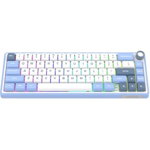 Tastatura Gaming Wireless mecanica AQIRYS Talitha, Bluetooth, USB, Layout US, alb Tastatura Gaming Wireless mecanica AQIRYS Talitha, Bluetooth, USB, Layout US, alb