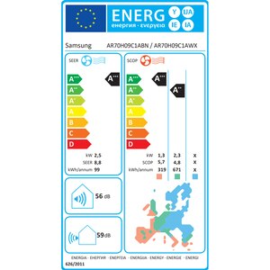 Aer conditionat SAMSUNG WindFree Premiere, 9000BTU, A+++/A++, WI-FI, Functie incalzire, Inverter, negru Aer conditionat SAMSUNG WindFree Premiere, 9000BTU, A+++/A++, WI-FI, Functie incalzire, Inverter, negru