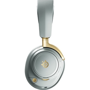 Casti Gaming Wireless STEELSERIES Arctis Nova Elite, surround, multiplatforma, Sage Gold Casti Gaming Wireless STEELSERIES Arctis Nova Elite, surround, multiplatforma, Sage Gold