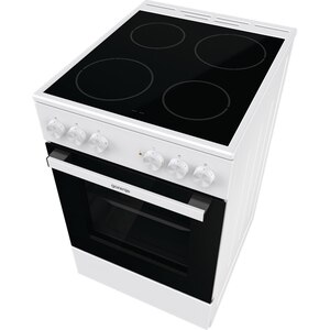 Aragaz GORENJE GEC5A12WG-B, 4 arzatoare, Electric, L 50 cm, alb Aragaz GORENJE GEC5A12WG-B, 4 arzatoare, Electric, L 50 cm, alb