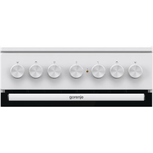 Aragaz GORENJE GEC5B41WG, 4 arzatoare, Electric, L 50 cm, Grill, alb Aragaz GORENJE GEC5B41WG, 4 arzatoare, Electric, L 50 cm, Grill, alb