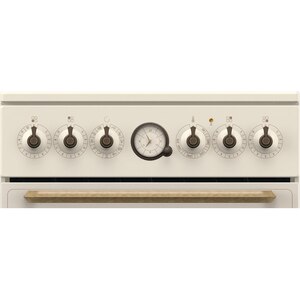 Aragaz GORENJE GECS5B70CLI, 4 arzatoare, Electric, L 50 cm, Grill, bej Aragaz GORENJE GECS5B70CLI, 4 arzatoare, Electric, L 50 cm, Grill, bej