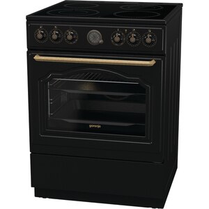 Aragaz GORENJE GECS6B71CLB, 4 arzatoare, Electric, L 60 cm, negru Aragaz GORENJE GECS6B71CLB, 4 arzatoare, Electric, L 60 cm, negru