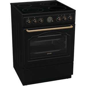 Aragaz GORENJE GECS6B71CLB, 4 arzatoare, Electric, L 60 cm, negru Aragaz GORENJE GECS6B71CLB, 4 arzatoare, Electric, L 60 cm, negru