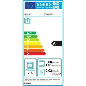 Aragaz GORENJE GG5A12BEF, 4 arzatoare, Gaz, L 50 cm, bej Aragaz GORENJE GG5A12BEF, 4 arzatoare, Gaz, L 50 cm, bej
