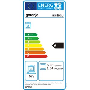Aragaz GORENJE GGI5BCLI, 4 arzatoare, Gaz, L 50 cm, Grill, bej Aragaz GORENJE GGI5BCLI, 4 arzatoare, Gaz, L 50 cm, Grill, bej