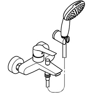 Set dus GROHE Start 25283002, 1 functie, crom Set dus GROHE Start 25283002, 1 functie, crom