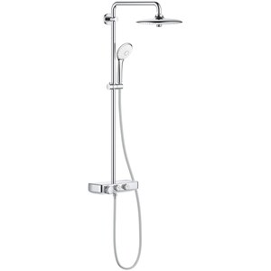Sistem dus GROHE Euphoria Smartcontrol 260 26509000, termostat, 3 functii, crom Sistem dus GROHE Euphoria Smartcontrol 260 26509000, termostat, 3 functii, crom