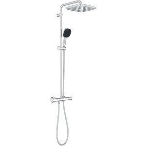 Sistem dus GROHE Vitalio Cube 250 26696001, termostat, 1 functie, crom Sistem dus GROHE Vitalio Cube 250 26696001, termostat, 1 functie, crom