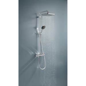 Sistem dus GROHE Vitalio Cube 250 26696001, termostat, 1 functie, crom Sistem dus GROHE Vitalio Cube 250 26696001, termostat, 1 functie, crom