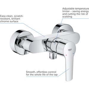Baterie dus GROHE Start 32279002, alama sanitara, crom Baterie dus GROHE Start 32279002, alama sanitara, crom