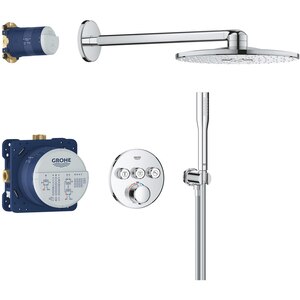 Sistem dus GROHE SmartControl 310 34874000, termostat, 3 functii, crom Sistem dus GROHE SmartControl 310 34874000, termostat, 3 functii, crom
