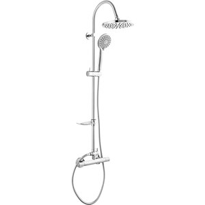 Sistem dus FERRO Simone NP-TR-SI01, termostat, 3 functii, argintiu Sistem dus FERRO Simone NP-TR-SI01, termostat, 3 functii, argintiu