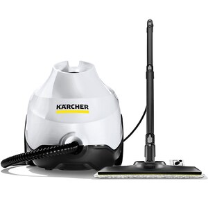 Aparat de curatat cu abur KARCHER SC 3 EasyFix 15136500, 1l, 1900W, alb-negru Aparat de curatat cu abur KARCHER SC 3 EasyFix 15136500, 1l, 1900W, alb-negru