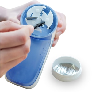 Aparat de curatat scame MYRIA MY4543, bleu-alb Aparat de curatat scame MYRIA MY4543, bleu-alb