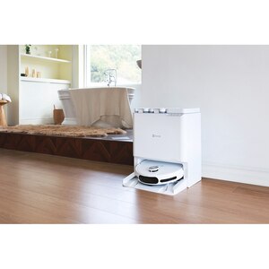 Aspirator robot EZVIZ RS20 Pro, 0.4l, 20V, autonomie max 220 min, Wi-Fi, functie mop, alb Aspirator robot EZVIZ RS20 Pro, 0.4l, 20V, autonomie max 220 min, Wi-Fi, functie mop, alb