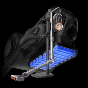 Aspirator vertical JIMMY H10 PRO, 0.6l, 230V, autonomie max 90 min, argintiu-auriu Aspirator vertical JIMMY H10 PRO, 0.6l, 230V, autonomie max 90 min, argintiu-auriu