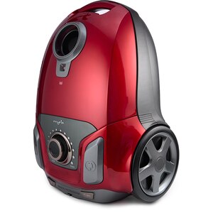 Aspirator cu sac MYRIA MY4538, 3l, 750W, 76dB, rosu-negru Aspirator cu sac MYRIA MY4538, 3l, 750W, 76dB, rosu-negru