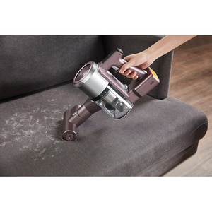 Aspirator vertical EUREKA AK10 PRO, 0.65l, 29.6V, autonomie max 60min, iluminare LED, mov-argintiu Aspirator vertical EUREKA AK10 PRO, 0.65l, 29.6V, autonomie max 60min, iluminare LED, mov-argintiu