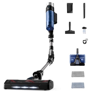 Aspirator vertical ROWENTA X-Force Flex 9.60 Aqua RH20C0WO, 0.4l, 18V, autonomie max 45 min, albastru-argintiu Aspirator vertical ROWENTA X-Force Flex 9.60 Aqua RH20C0WO, 0.4l, 18V, autonomie max 45 min, albastru-argintiu