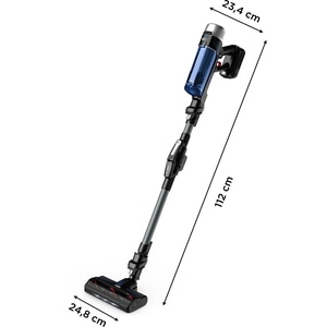 Aspirator vertical ROWENTA X-Force Flex 9.60 Aqua RH20C0WO, 0.4l, 18V, autonomie max 45 min, albastru-argintiu Aspirator vertical ROWENTA X-Force Flex 9.60 Aqua RH20C0WO, 0.4l, 18V, autonomie max 45 min, albastru-argintiu