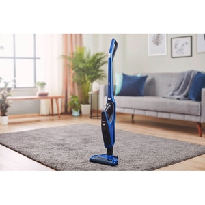 Aspirator vertical BEKO VRT61821VD, 0.5l, 21.6V, autonomie max 70 min, PerformCyclone, albastru inchis-negru Aspirator vertical BEKO VRT61821VD, 0.5l, 21.6V, autonomie max 70 min, PerformCyclone, albastru inchis-negru