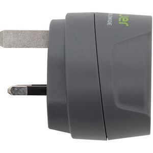 Adaptor priza EU - UK HOME Q2, alb/gri Adaptor priza EU - UK HOME Q2, alb/gri