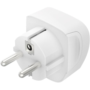 Adaptor priza HAMA 223456, Tip E si F, EU, alb Adaptor priza HAMA 223456, Tip E si F, EU, alb