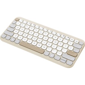 Tastatura Wireless ASUS Marshmallow Keyboard KW100, Bluetooth, Layout US INT, Oat Milk Tastatura Wireless ASUS Marshmallow Keyboard KW100, Bluetooth, Layout US INT, Oat Milk