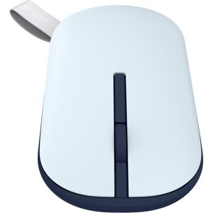 Mouse Wireless ASUS Marshmallow Mouse MD100, Dual Mode, 1600 dpi, Bluetooth, albastru Mouse Wireless ASUS Marshmallow Mouse MD100, Dual Mode, 1600 dpi, Bluetooth, albastru