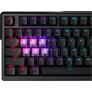 Tastatura Gaming Wireless Mecanica ASUS Rog Azoth Extreme, Bluetooth, USB, Layout US, negru Tastatura Gaming Wireless Mecanica ASUS Rog Azoth Extreme, Bluetooth, USB, Layout US, negru
