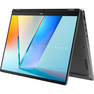 Laptop ASUS Vivobook 14 Flip OLED TP3407SA-QL060X, Intel Core Ultra 7 258V pana la 4.8GHz, 14" WUXGA, 32GB, SSD 1TB, Intel Arc Graphics, Windows 11 Pro, Matte Gray Laptop ASUS Vivobook 14 Flip OLED TP3407SA-QL060X, Intel Core Ultra 7 258V pana la 4.8GHz, 14" WUXGA, 32GB, SSD 1TB, Intel Arc Graphics, Windows 11 Pro, Matte Gray