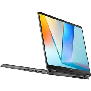 Laptop ASUS Vivobook 14 Flip OLED TP3407SA-QL059X, Intel Core Ultra 5 226V pana la 4.8GHz, 14" WUXGA, 16GB, SSD 1TB, Intel Arc Graphics, Windows 11 Pro, Matte Gray Laptop ASUS Vivobook 14 Flip OLED TP3407SA-QL059X, Intel Core Ultra 5 226V pana la 4.8GHz, 14" WUXGA, 16GB, SSD 1TB, Intel Arc Graphics, Windows 11 Pro, Matte Gray