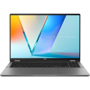 Laptop ASUS Vivobook 16 Flip OLED TP3607SA-RJ051X, Intel Core Ultra 7 256V pana la 4.8GHz, 16" 3K, 16GB, SSD 1TB, Intel Arc Graphics, Windows 11 Pro, Matte Gray Laptop ASUS Vivobook 16 Flip OLED TP3607SA-RJ051X, Intel Core Ultra 7 256V pana la 4.8GHz, 16" 3K, 16GB, SSD 1TB, Intel Arc Graphics, Windows 11 Pro, Matte Gray