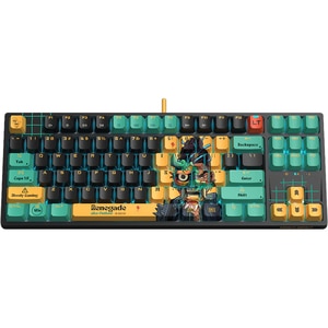 Tastatura Gaming mecanica A4TECH Bloody AT87 Renegade, USB, Layout US, multicolor Tastatura Gaming mecanica A4TECH Bloody AT87 Renegade, USB, Layout US, multicolor