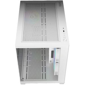 Carcasa PC GAMDIAS Aura GC10M V2 WH ARGB, USB Type C, Fara sursa, iluminare ARGB, alb Carcasa PC GAMDIAS Aura GC10M V2 WH ARGB, USB Type C, Fara sursa, iluminare ARGB, alb