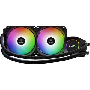 Cooler procesor cu racire lichida GAMDIAS Aura GL240 Lite, 2x120mm Cooler procesor cu racire lichida GAMDIAS Aura GL240 Lite, 2x120mm